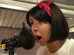 Marrant, Hd, Japonaise, Léchez, Chatte, Criant, Cheveux courts, Nénés
