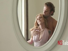 Blond, Dominatie, Gezin, Klein, Straf, Kut duiken, Ruw, Tiener