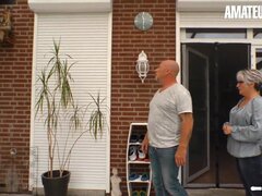 Amateur, Sucer une bite, Tromperie, En gros plan de très près, Allemand, Hard, Mature, Épouse