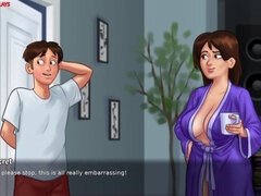 3 dimensionaal, Amerikaans, Oudere vrouw, Rijpe lesbienne, Slipje