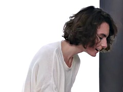 Anal, Babe, Brunette, Erotik, Europærer, Tatovering, Teenager, Bryster