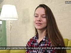 Juliette Bellamy 18-Years-Old Virgin Casting