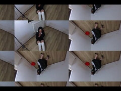 아마추어, 오랄섹스, 흑갈색 머리, 라티나, 밀프, 신부