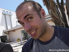 Stora tuttar, Blondin, Creampie, Hanrej, Ansiktsbehandling, Första gången, Milf, Rakad