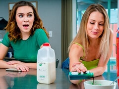 Culo grande, Tetas grandes, Mamada, Estilo perrito, Flexible, Flaco, Adolescente, Trio