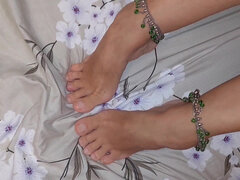 Amatör, Blondin, Fötter, Fotfetisch, Hemmagjord, Mogen, Milf, Fru