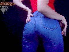 Dominazione femminile, Istruzione, Jeans, Piccola, Calze