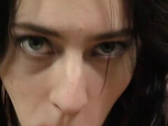 Брюнетки, Сперма на лице, Очки, Волосатые, Соски, Киски, Лизание жопы, Сюрприз