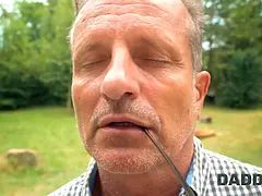Krásky, Brunetka, Podvádzanie, Otec, Priateľka, Hd, Vonku, Jačania