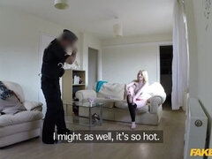 Slut Gets Fucked By Cop In Her Flat