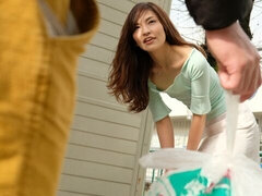 오랄섹스, 도기스타일, 일본인, 빼빼한, 청소년, 젖가슴