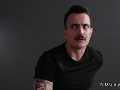 Anal, Mamada, Gay, Pajear, Pajearse, Músculo, Chupando, Tatuaje