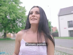 Gros cul, Noire, Sucer une bite, Tchèque, En levrette, Seins naturels, Orgasme, Chatte