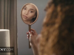 Traseiro, Bondagebeldade, Dominação, Ébano negroa, Punheta, Interracial, Meias finas, Adolescente