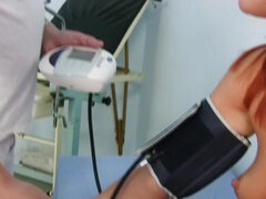 Redhead amateur MILF medical fetish clip
