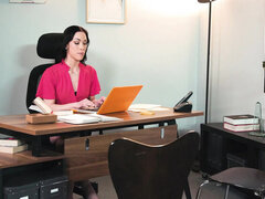 Diana Grace and Erin Everheart Lesbian Office 69 - Wet Pussy Eating and Scissoring in 4K