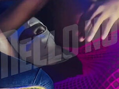 Afrykański, Amatorka, Duży tyłek, Czarny