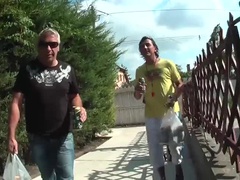 Kuřba, Sperma v puse, Německé, Nahota, Venku, Bazén, Pička, Švédská rojka