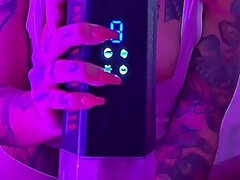 Girlfriend Experience Using Masturbator Toy