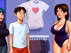 Beso negro, Culo grande, Juegos, Desnudo