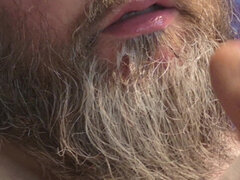 Sperma shot, Daddy, Harig, Masturbatie, Alleen, Webcamera