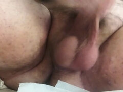 My Big Fat Juicy Genitals Upclose as I Collect My Sweet Sperm You Can Watch Me Jerk of My Uncut Cock as I Unload a Hot Load.