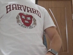 Enthousiasteling, Badkamer, Sperma, Sperma shot, Handbeurt, Alleen