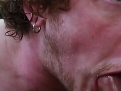 Πρωκτικό, Μεγάλος κώλος, Ζευγάρι, Χύσιμο, Στο πρόσωπο, Ομοφυλόφιλος, Τατουάζ