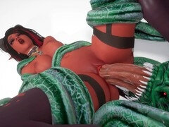 Succubus queen Sexgames28 ravages many cocks