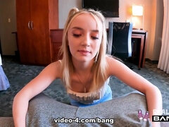 Teen nympho maria kazi fucks next to busy street before getting creampie - BANG