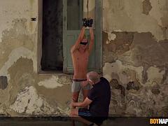 Nervous New Blond Boy Cain Part 1 - Cain Fonda  Sebastian Kane