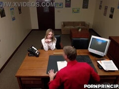 Большие сиськи, Блондинки, Грудастые, Милф, В офисе, Оргазм, От первого лица, Мачеха