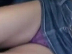 Amateur, Gros seins, Blonde, Sucer une bite, Tir de sperme, Branlette thaïlandaise, Talons, Chatte