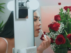 Amatéri, Americkej, Lízanie análu, Brunetka, Creampie, Výprask, Prirodzené prsia, Voyeur