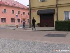 Pompino, Club, Europea, Hardcore, All'aperto, Rasata, Timido, Ragazza