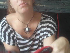Sex Education. Nenamala Parades and Leaves Her Pantys Very Creamy. Sale of Used Thongs