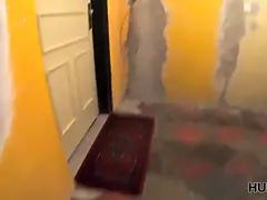 Hunt4k. successful dude buys home appliances and ideal girl cheap