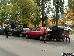 Vacker, Blondin, Cougar, Långt ner i halsen, Mogen, Milf, Mamma, Styvmamma