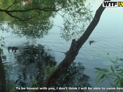 Брюнетки, На природе, На публике