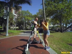 Mamada, Morena, Loco, Polla, Enorme, Montar, Chupando, Adolescente