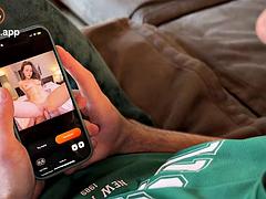 Stepsister wanted sex when she saw her photos in the undress app