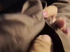 Leie, Blasen, Paar, Fetisch, Latina, Reif, Pov