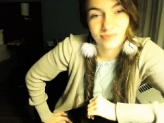 Amatőr, Gesztenyebarna, Gyengéd kefélés, Egyedül, Web kamera