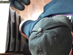 Leie, In den arsch, Blasen, Kehlenfick, Handjob, Spielzeuge, Vintage, Spanner