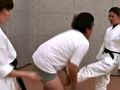 Japan Karate Ballbusting