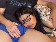 I TASTE MOMMY and cum in her mouth FROM SURPRISE! 4k