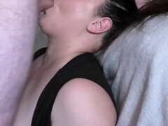Leie, Grosser arsch, Blasen, Sperma im mund, Selbstgemacht, Lecken, Milf, Muschi