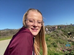 Sweet teen Paris White hot POV video