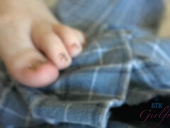 Amatør, Blond, Kukk suging, Synsvinkel, Fitte, Barbert, Sover, Pupper