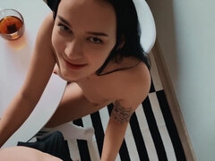 Anaal, Kont, Bruinharig, Sperma shot, Hd, Natuurlijke tieten, Geschoren, Tieten likken